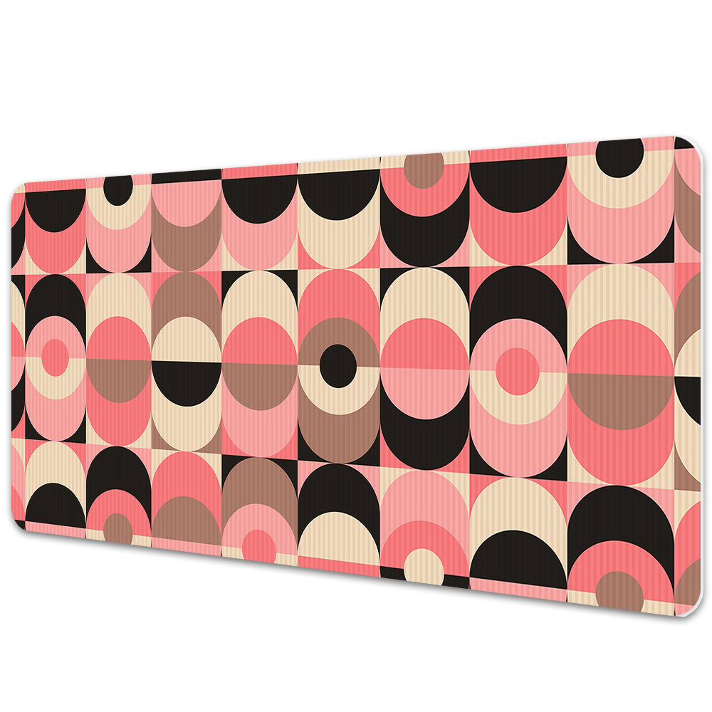 Mapa de birou Motiv retro de cerc