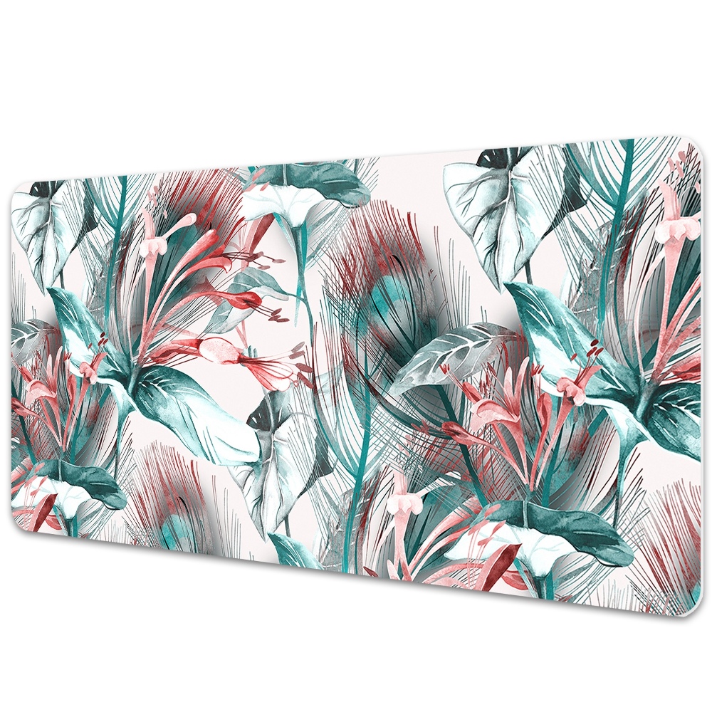 Mapa protectie birou Desen cu flori exotice