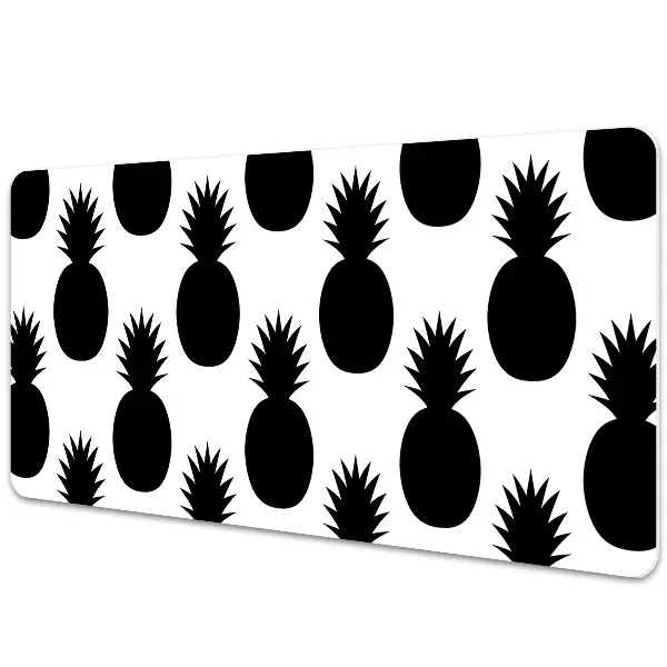 Mapa pentru birou Ananas alb-negru