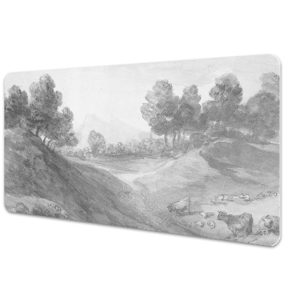 Mapa birou Peisaj vintage