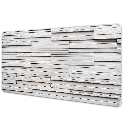 Protectie birou Textură de tablă albă