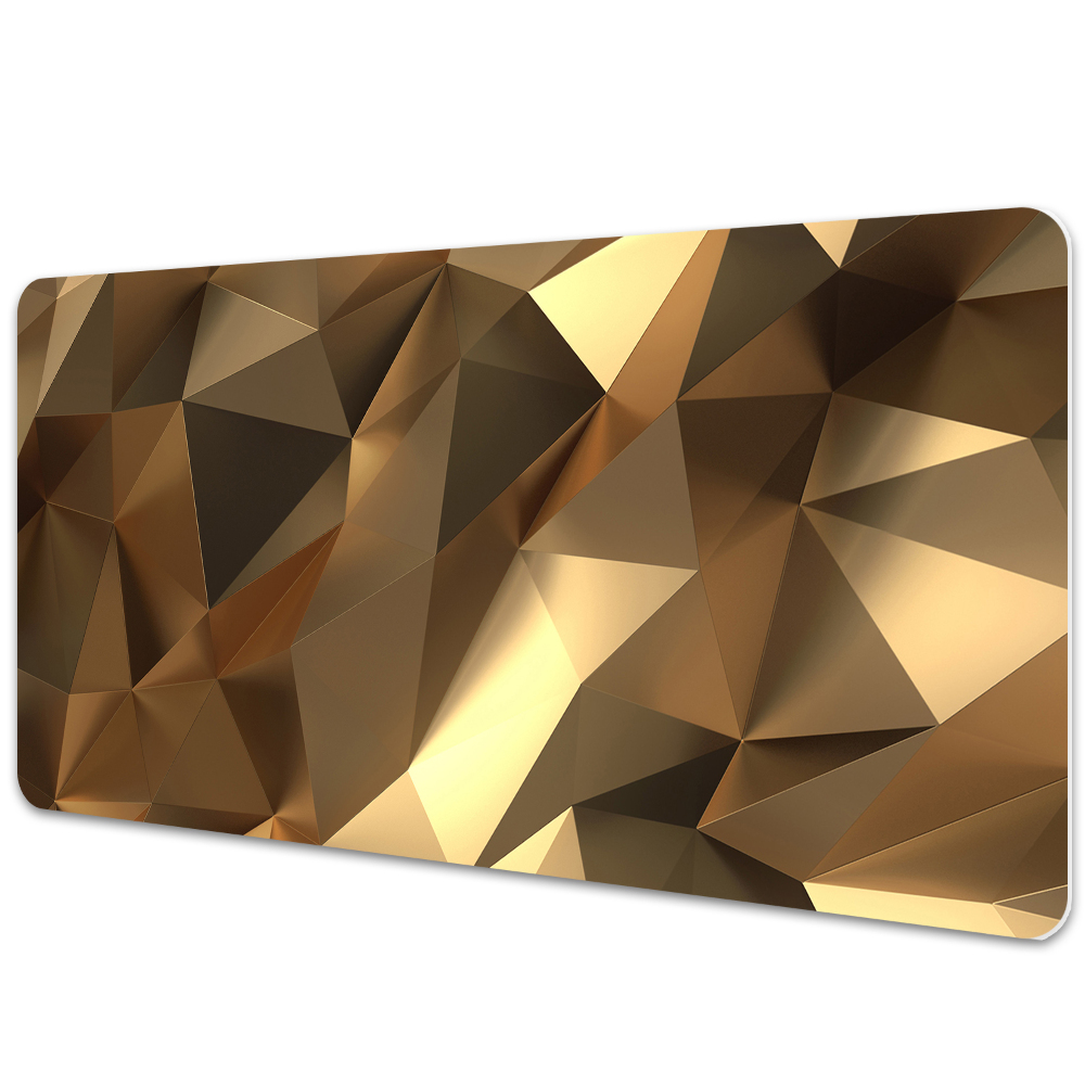 Floare roșie abstractă Desk pad