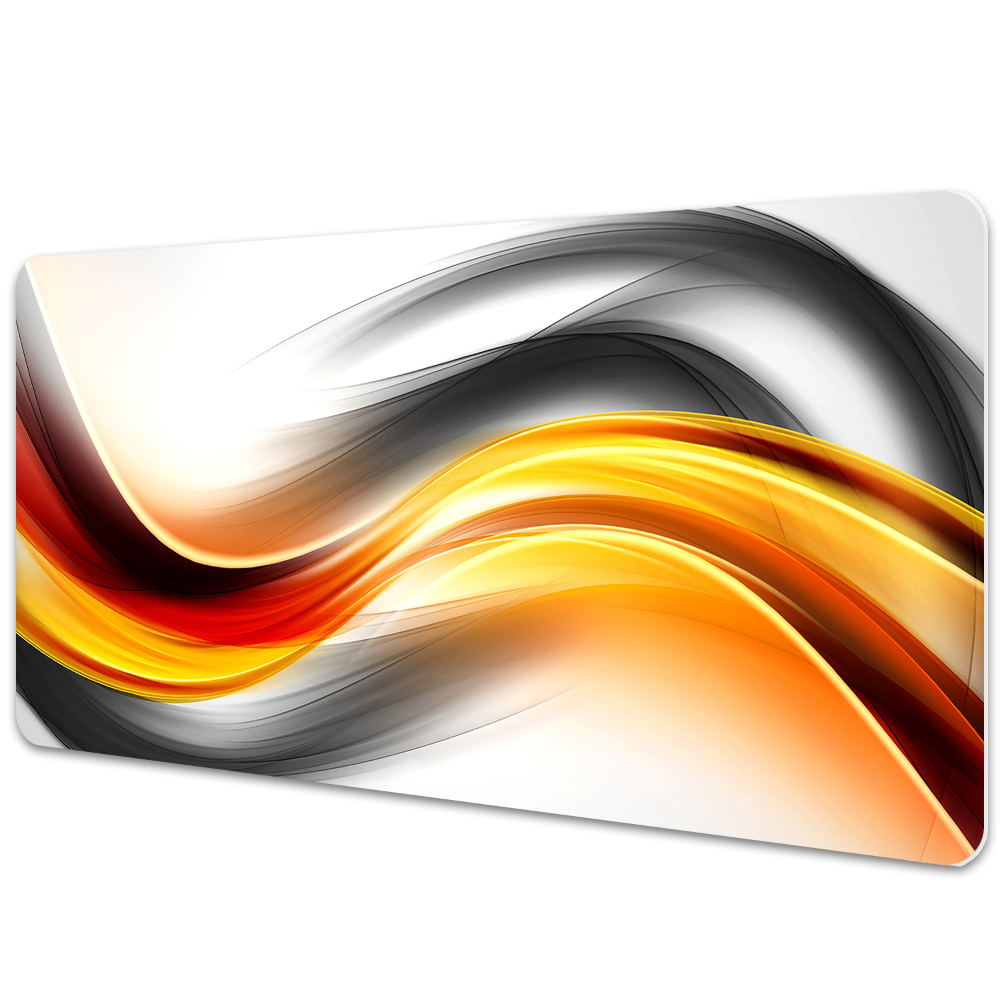 Mapa birou Abstracție în nuanțe de portocaliu