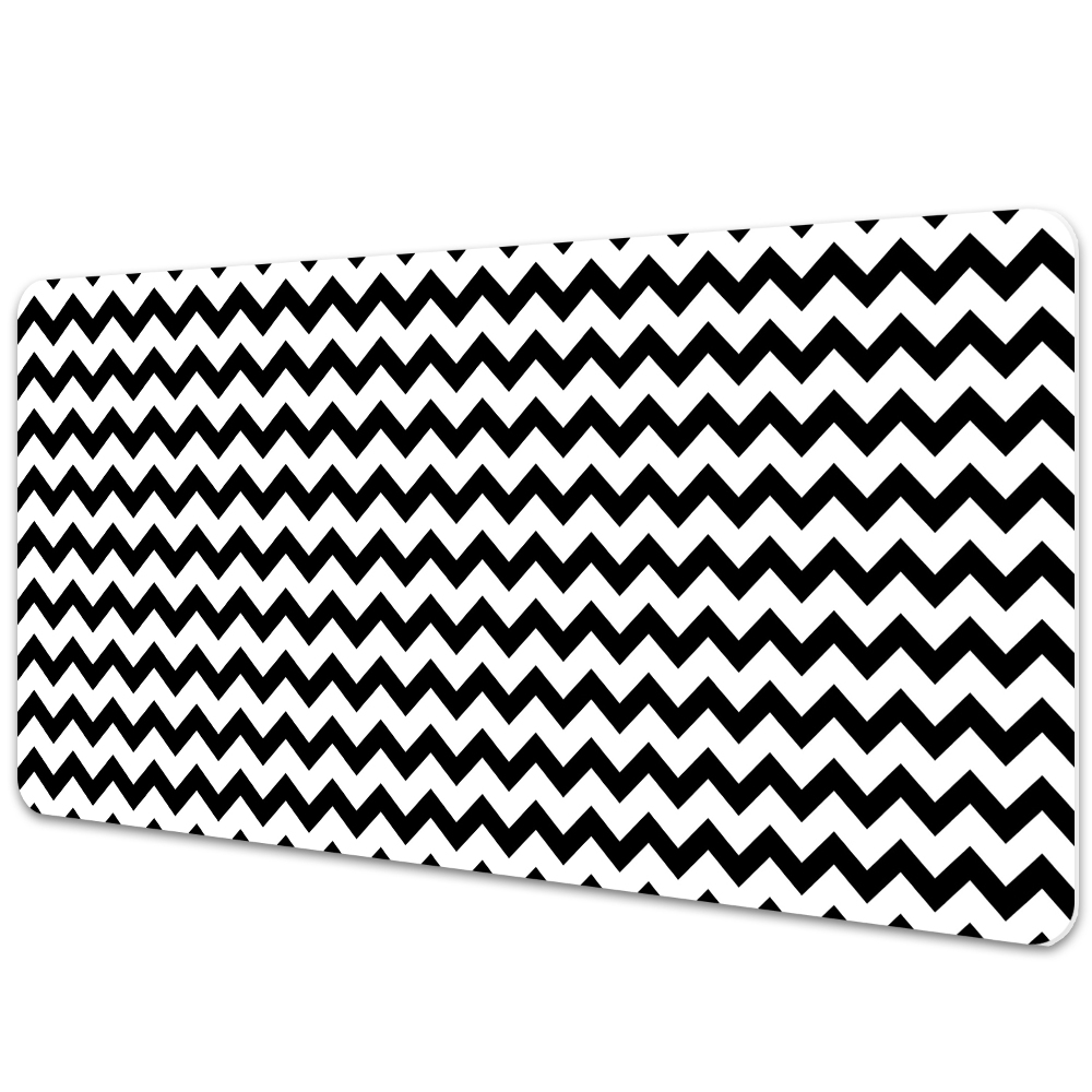 Protectie birou Model geometric negru