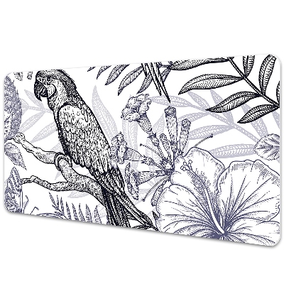 Protectie birou Papagal artistic