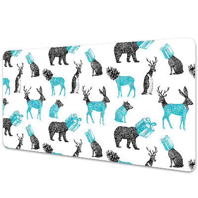 Mapa de birou Animale colorate