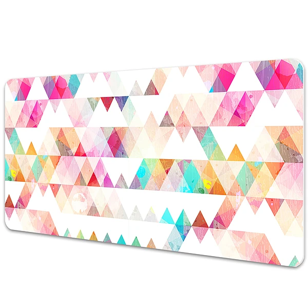 Mapa protectie birou Curcubeu geometric