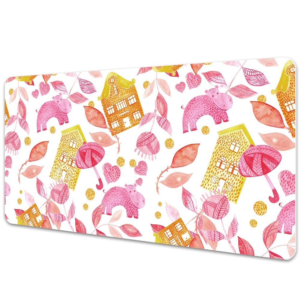 Mapa de birou Hipopotami