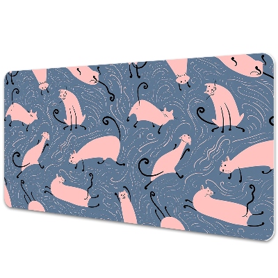 Mapa protectie birou Pisici roz