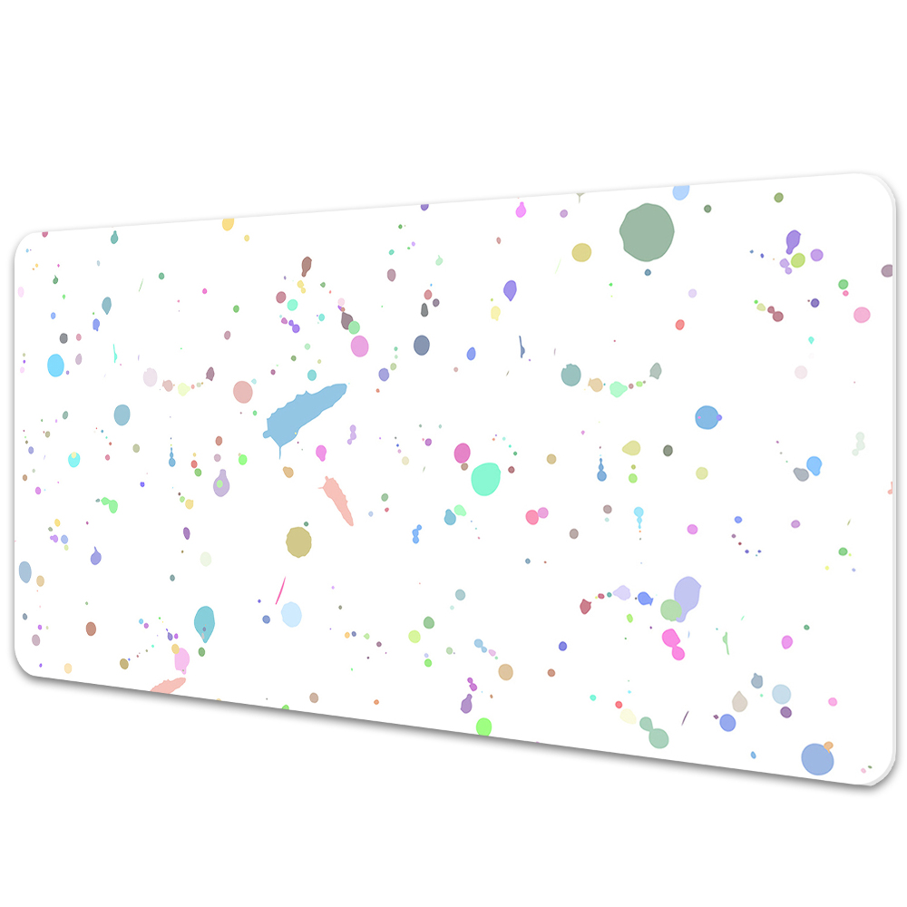 Mapa protectie birou Stropi de vopsea abstractă