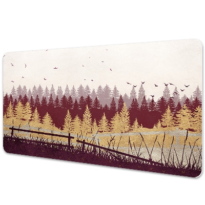 Geometric tapet Desk pad