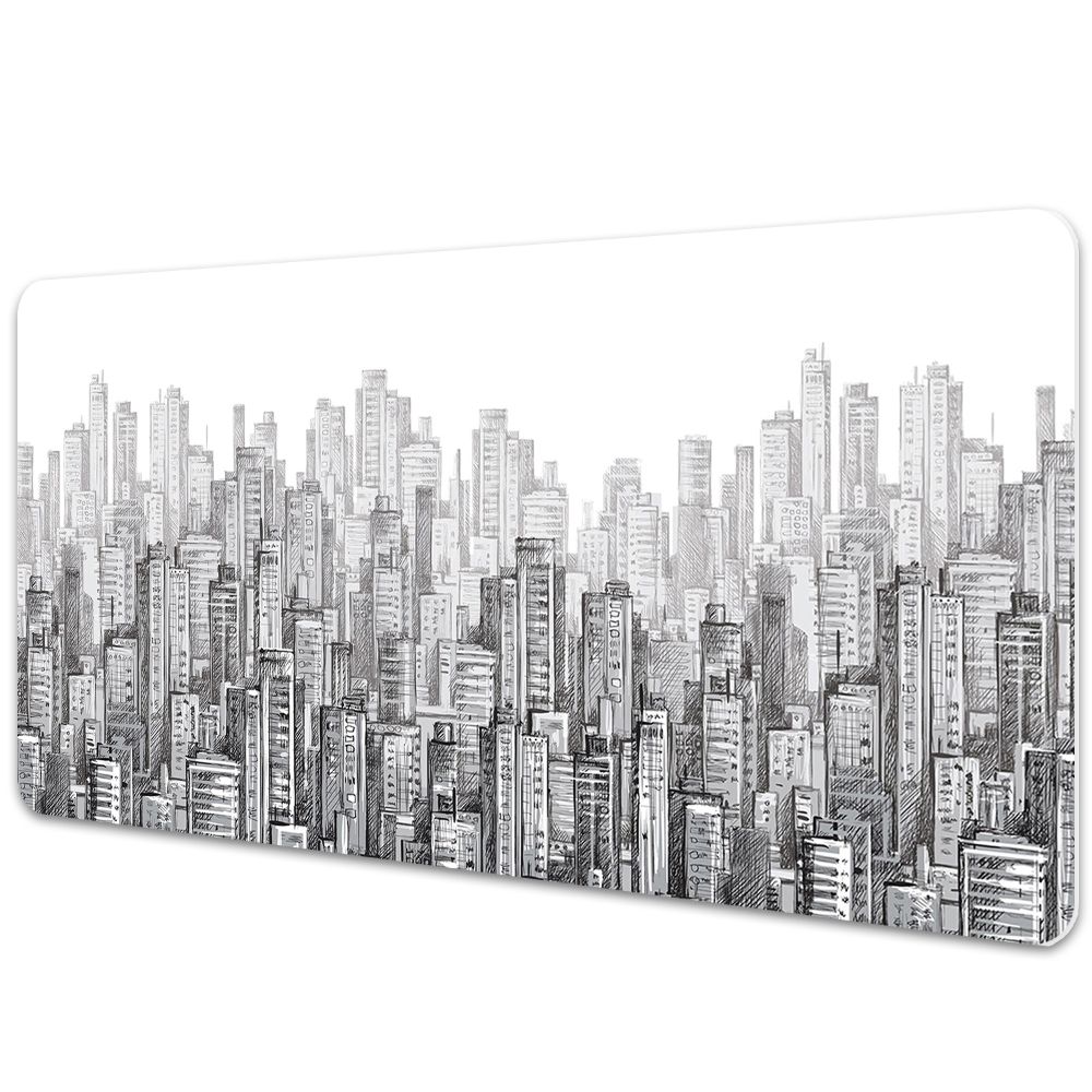 Cercuri geometrice Desk pad