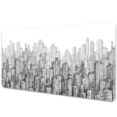 Cercuri geometrice Desk pad