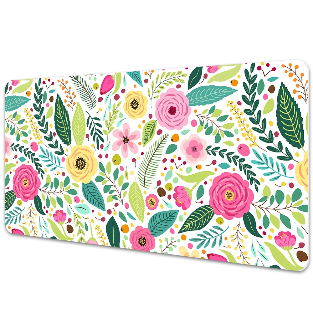 Mapa pentru birou Flori colorate