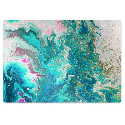 Covoras pentru protectie pardosea Fantezie verde