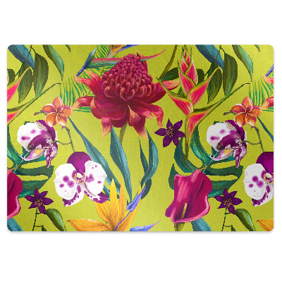 Covoras pentru protectie podea Grădina arată ca un tablou