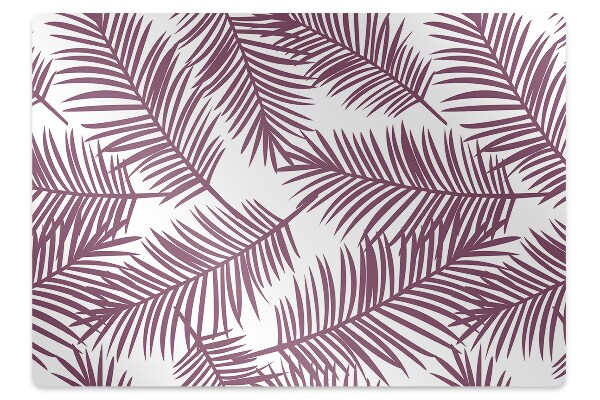 Protectie podea scaun birou Frunze violete