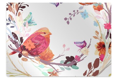 Protectie podea scaun Păsări în pădure