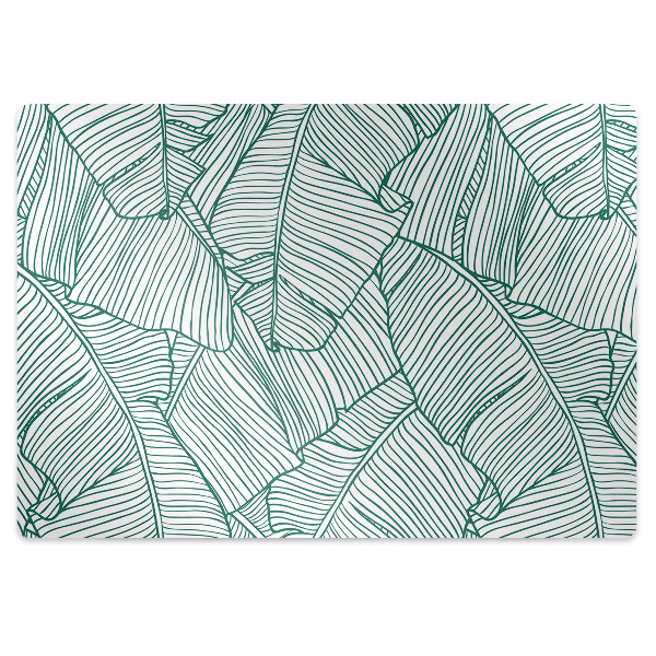 Covoras pentru protectie podea Frunze de apă