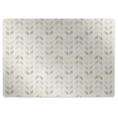 Protectie podea birou Geometrie aurie