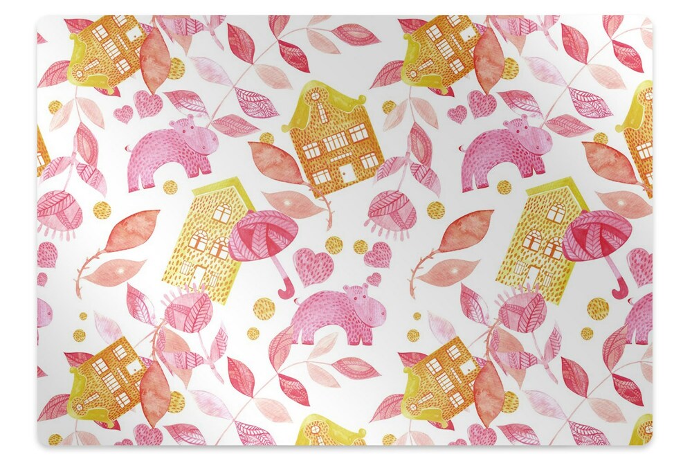 Covoras pentru protectie pardosea Hipopotami