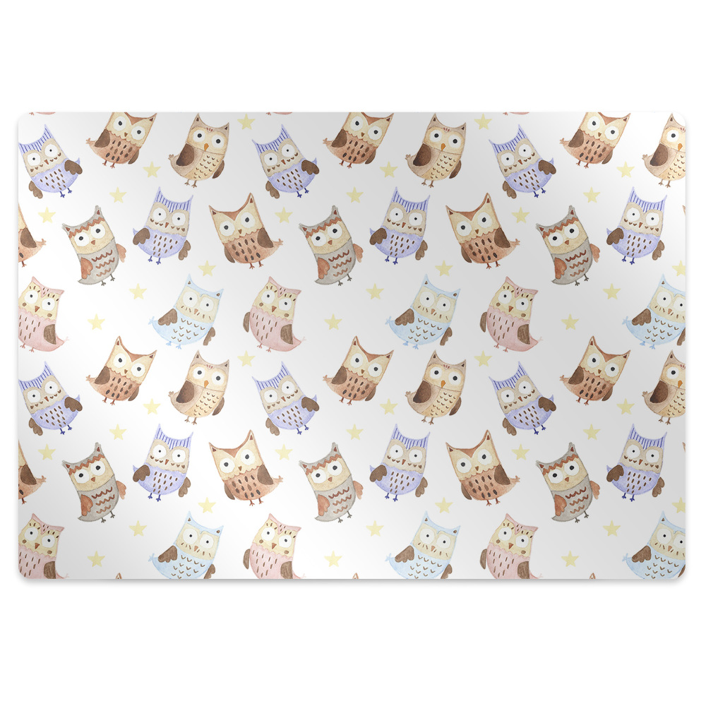 Covoras pentru protectie pardosea Bufnițe neobișnuite