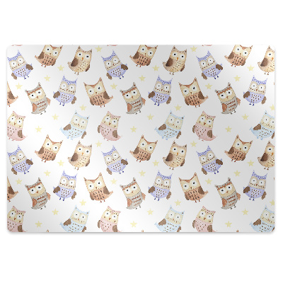 Covoras pentru protectie pardosea Bufnițe neobișnuite