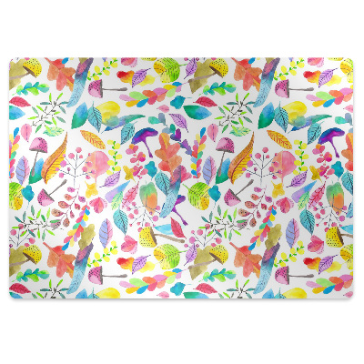 Covoras pentru protectie podea Ciuperci de pădure