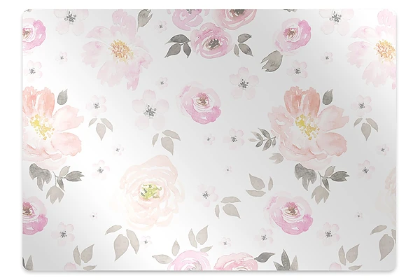 Protectie podea scaun Motiv floral