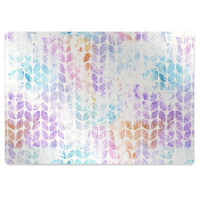 Covoras pentru protectie podea Motiv cu sclipici