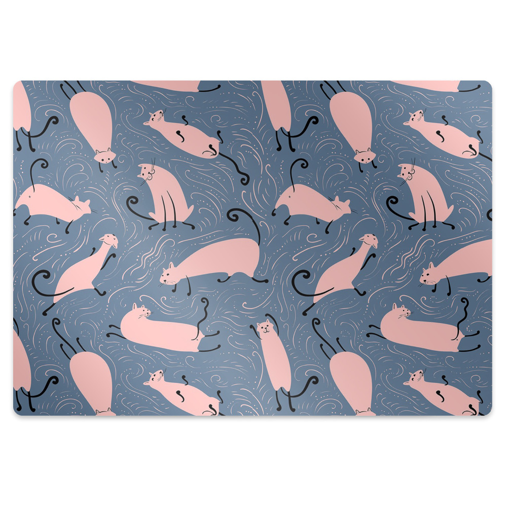 Covoras protectie pardoseala Pisici de basm