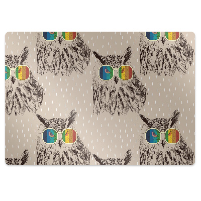 Covoras protectie pardoseala Bufnițe înțelepte