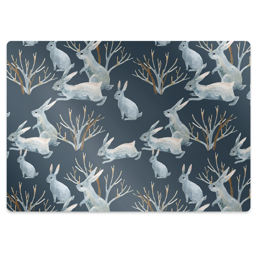 Protectie podea birou Iepuri albi