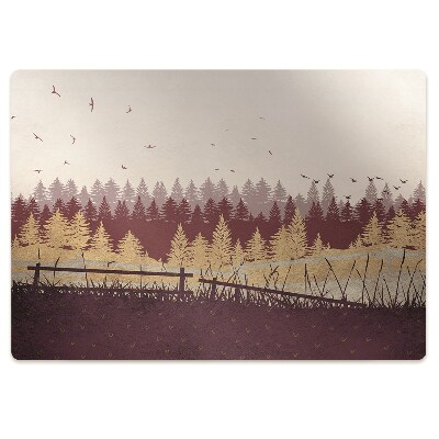 Covoras protectie pardoseala Pădure toamna