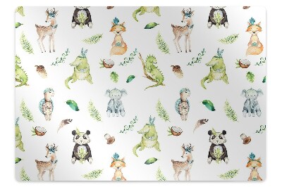 Protectie podea birou Animale pentru copii