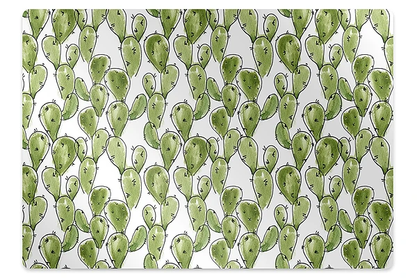 Covoras protectie pardoseala Cactus în stil boho