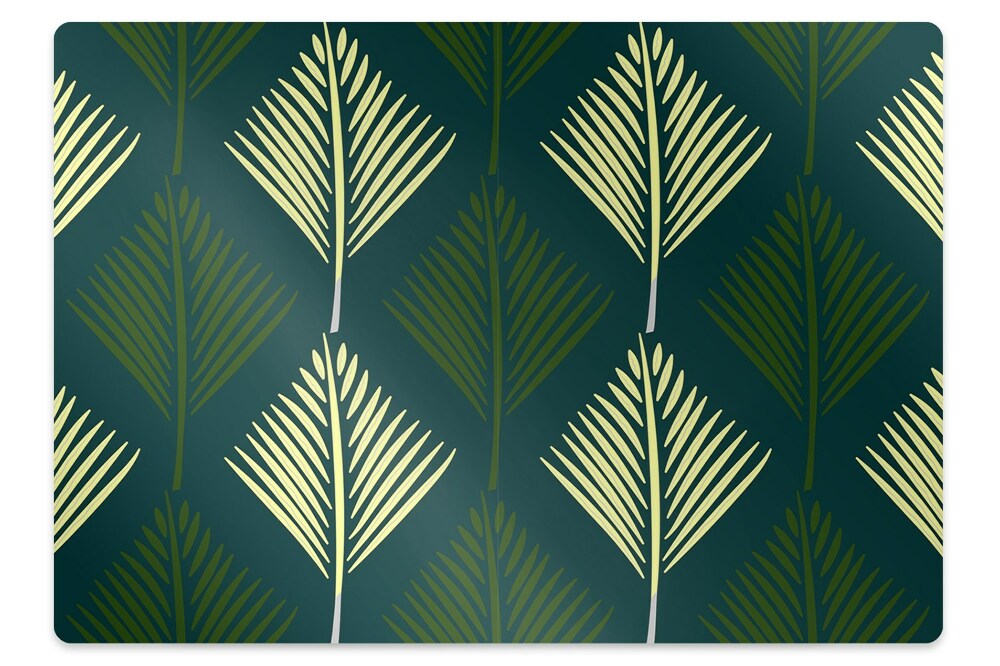 Covoras pentru protectie podea Frunză exotică