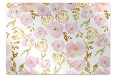 Protectie podea scaun Flori strălucitoare