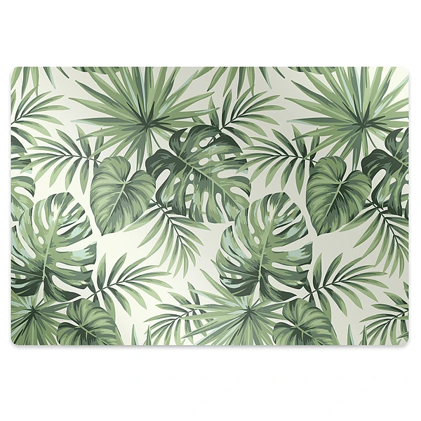Covoras pentru protectie podea Tema tropicala