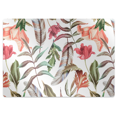 Covoras protectie pardoseala Plante și frunze