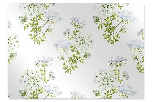Covoras protectie pardoseala Flori delicate