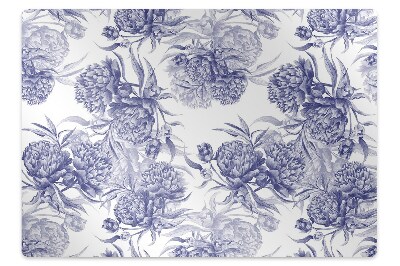 Covoras pentru protectie pardosea Floră colorată