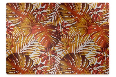 Protectie podea birou Frunze de foc