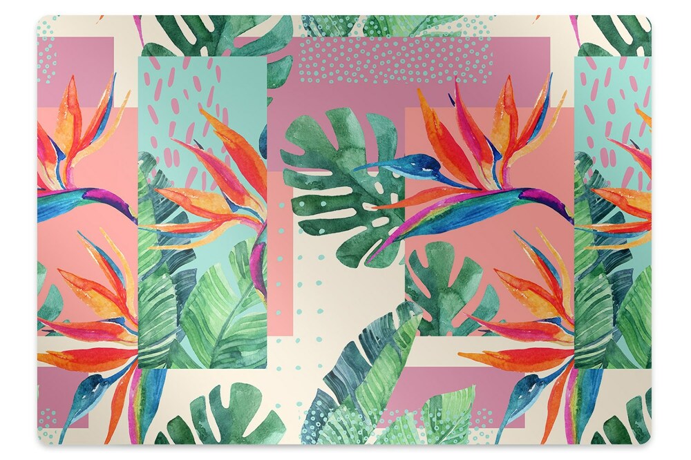 Protectie podea scaun Mozaic exotic