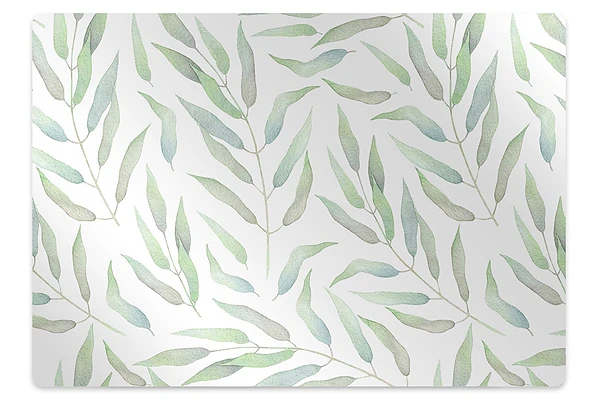 Covoras pentru protectie podea Frunze delicate