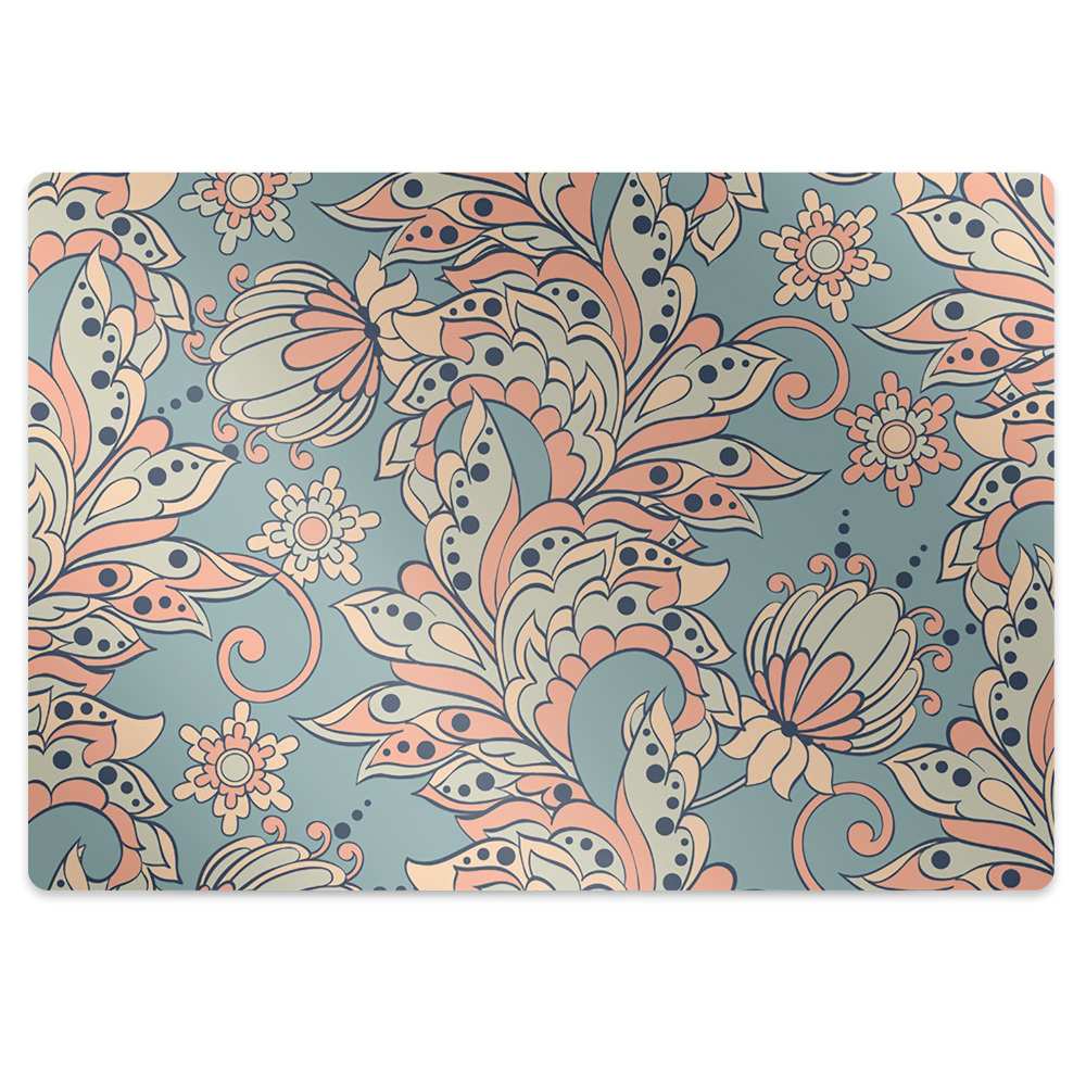 Protectie podea scaun birou Flori de poveste