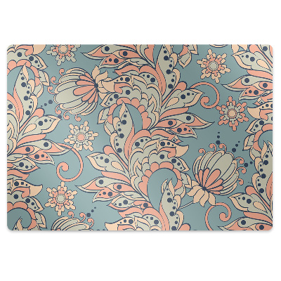 Protectie podea scaun birou Flori de poveste