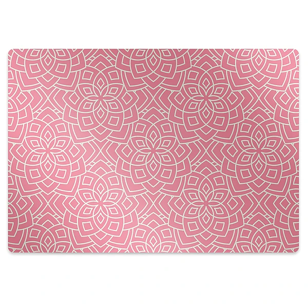 Protectie podea birou Motiv floral