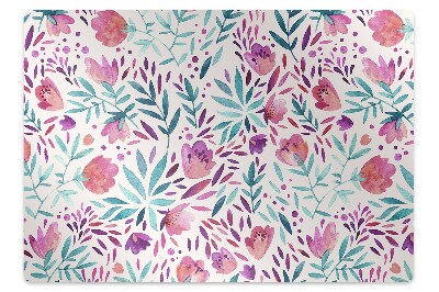 Covoras pentru protectie podea Maci retro