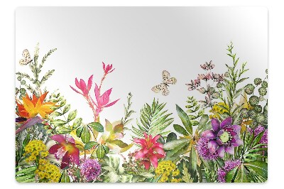 Covoras pentru protectie podea Plante exotice